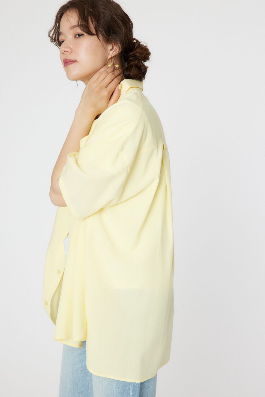 RODEO CROWNS「ハーフスリーブビッグシャツ」|シャツ・ブラウス|