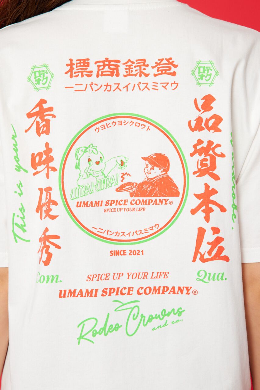 RODEO CROWNS「RC&times;UMAMI SPICE Tシャツ」|Tシャツ・カットソー|