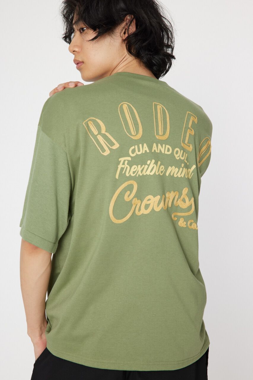 RODEO CROWNS「メンズドッキングロゴニットTシャツ」|ニット・セーター|KHA