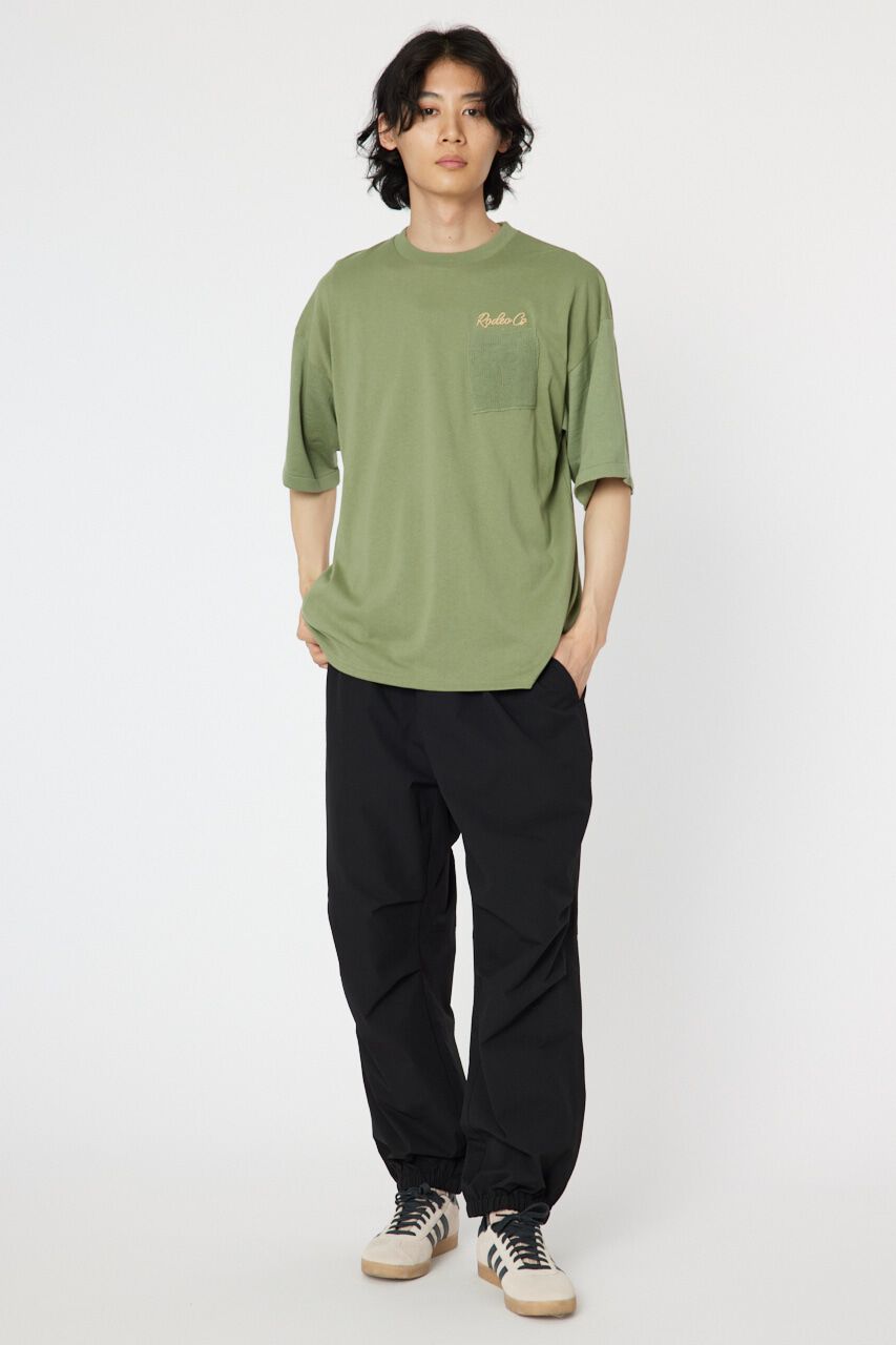 RODEO CROWNS「メンズドッキングロゴニットTシャツ」|ニット・セーター|