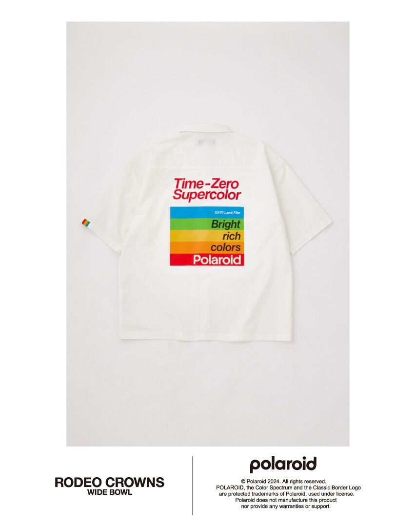 RODEO CROWNS「Polaroid バックプリントシャツ」|シャツ・ブラウス|
