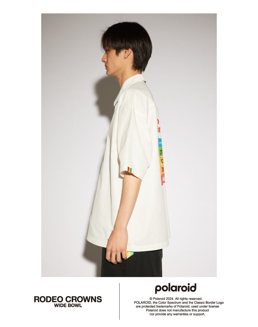 RODEO CROWNS「Polaroid バックプリントシャツ」|シャツ・ブラウス|
