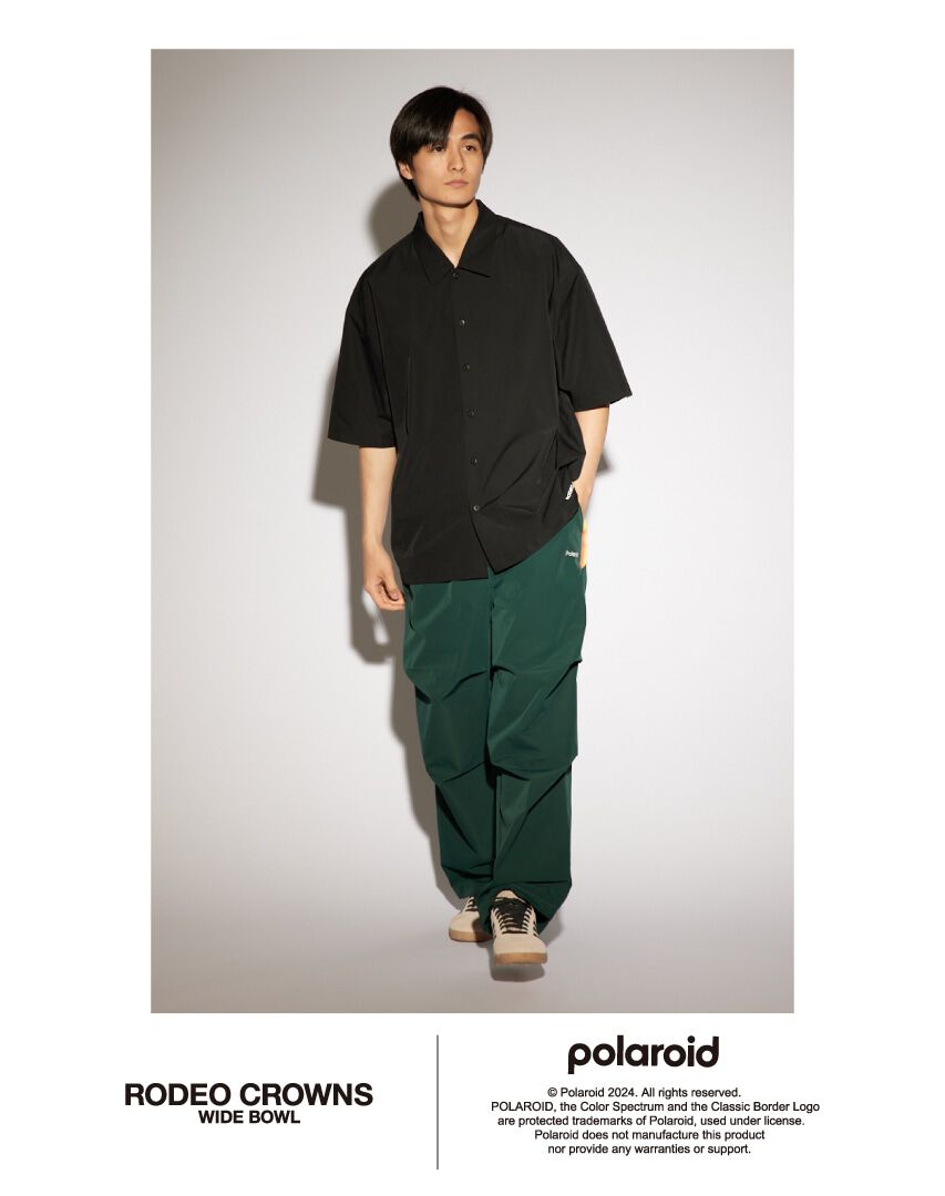 RODEO CROWNS「Polaroid バックプリントシャツ」|シャツ・ブラウス|