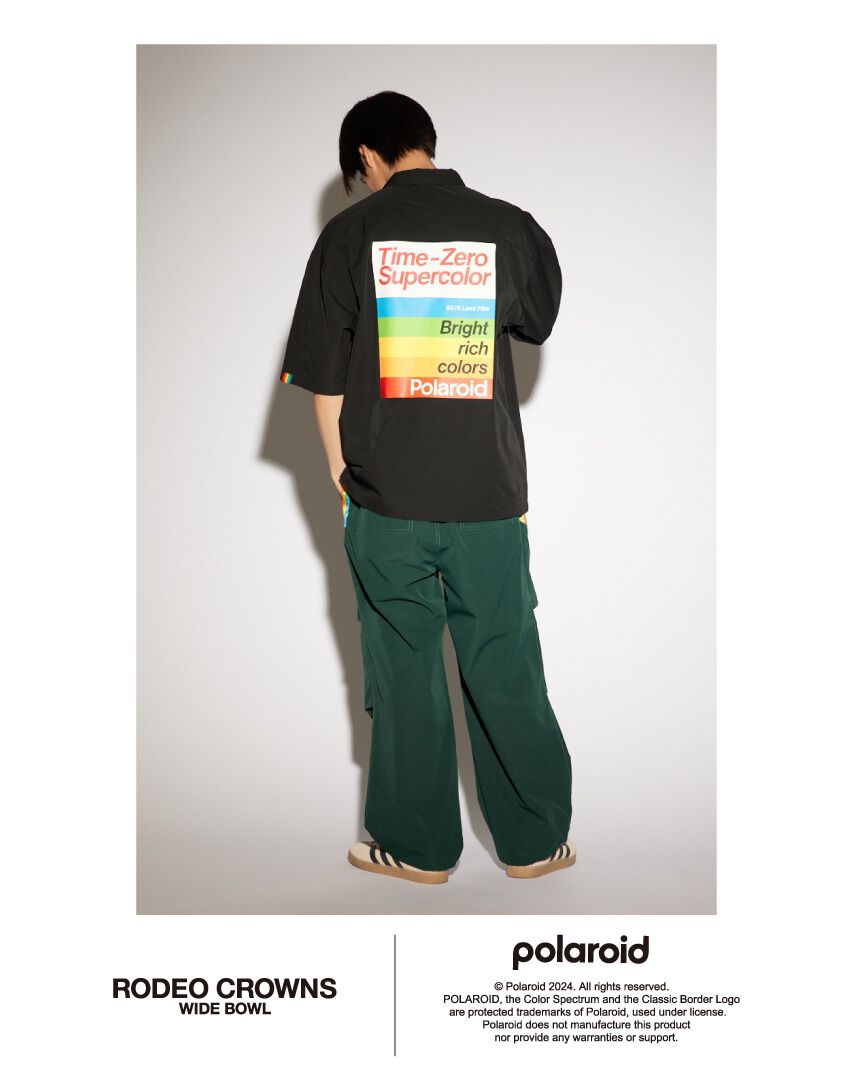 RODEO CROWNS「Polaroid バックプリントシャツ」|シャツ・ブラウス|