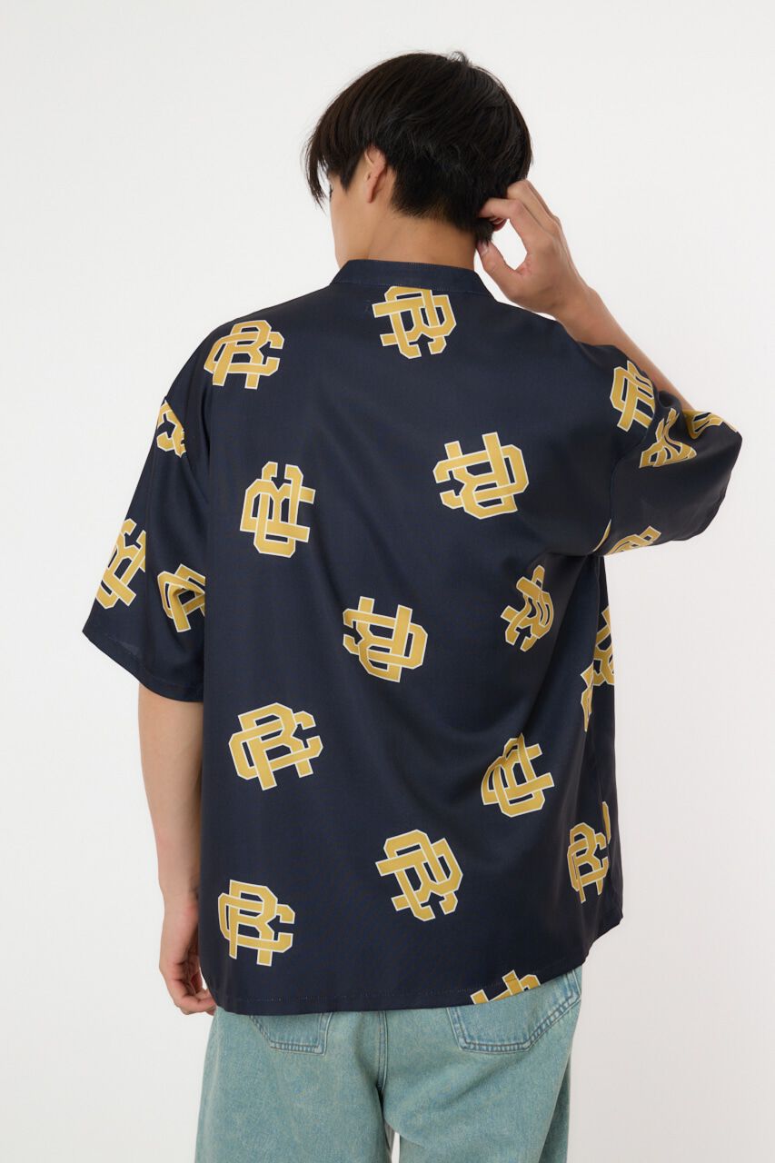 RODEO CROWNS「モノグラムバンドカラーシャツ」|シャツ・ブラウス|