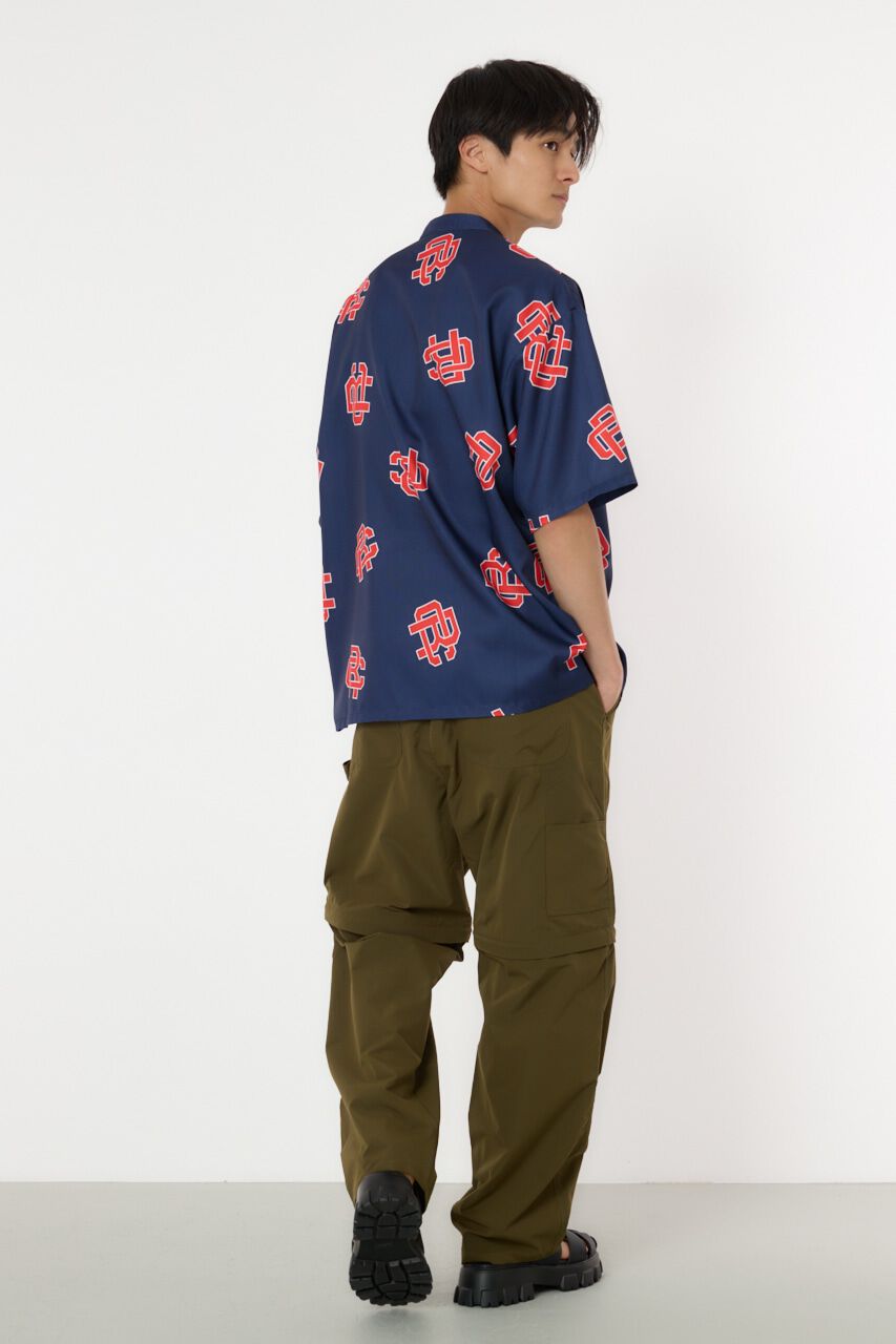 RODEO CROWNS「モノグラムバンドカラーシャツ」|シャツ・ブラウス|