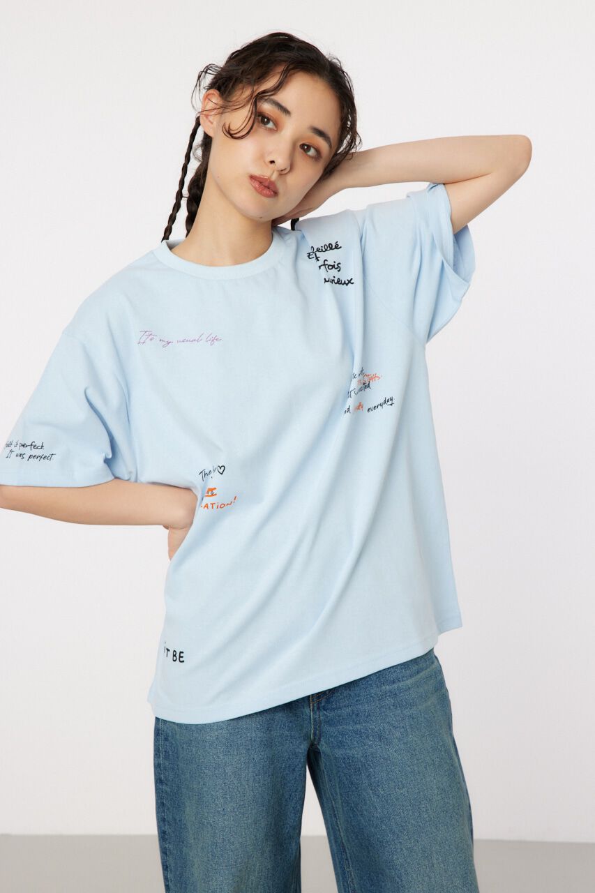 RODEO CROWNS「message Tシャツ」|Tシャツ・カットソー|SAX