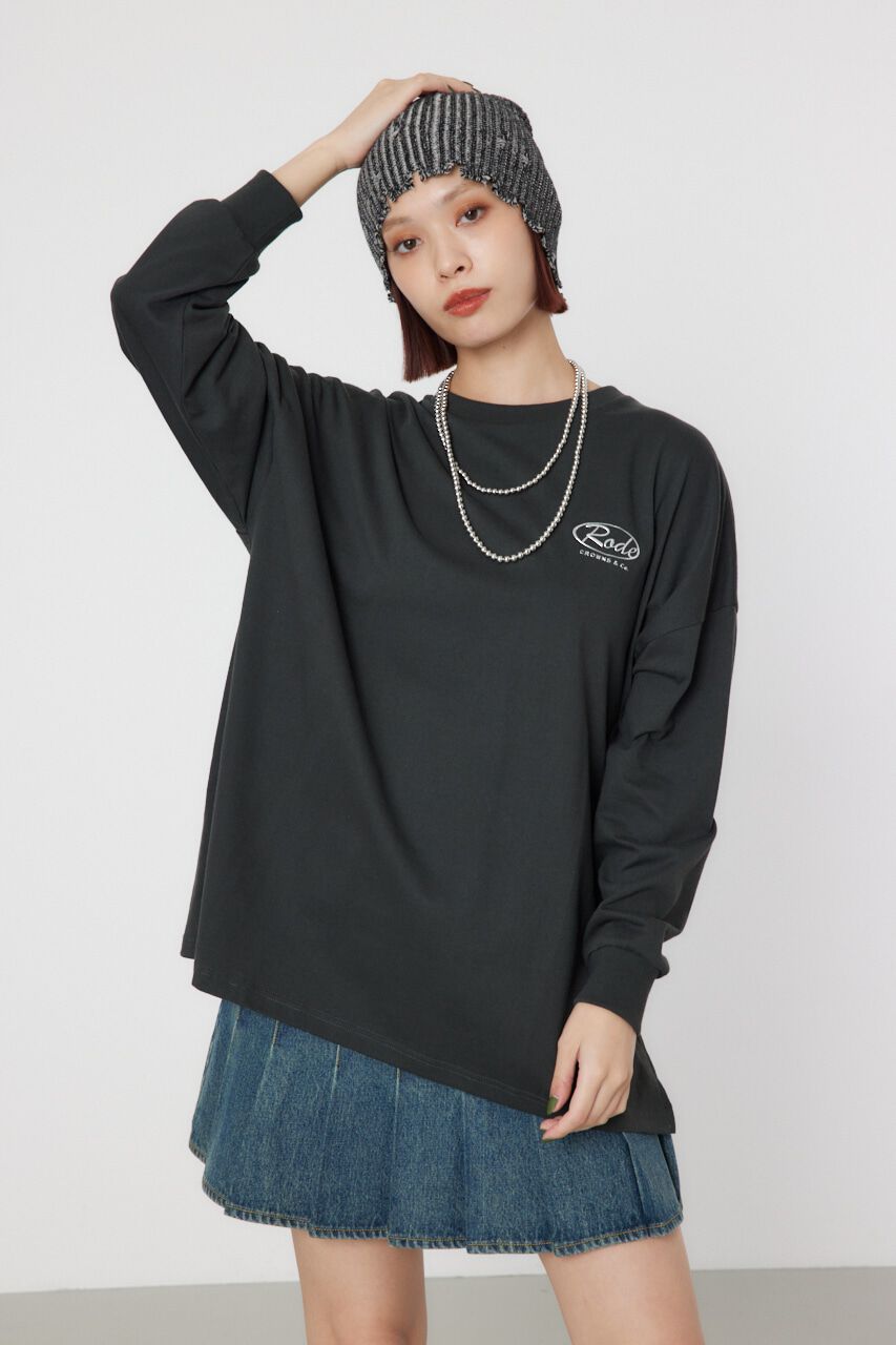 RODEO CROWNS「MSロゴL/S Tシャツ」|Tシャツ・カットソー|C.GRY