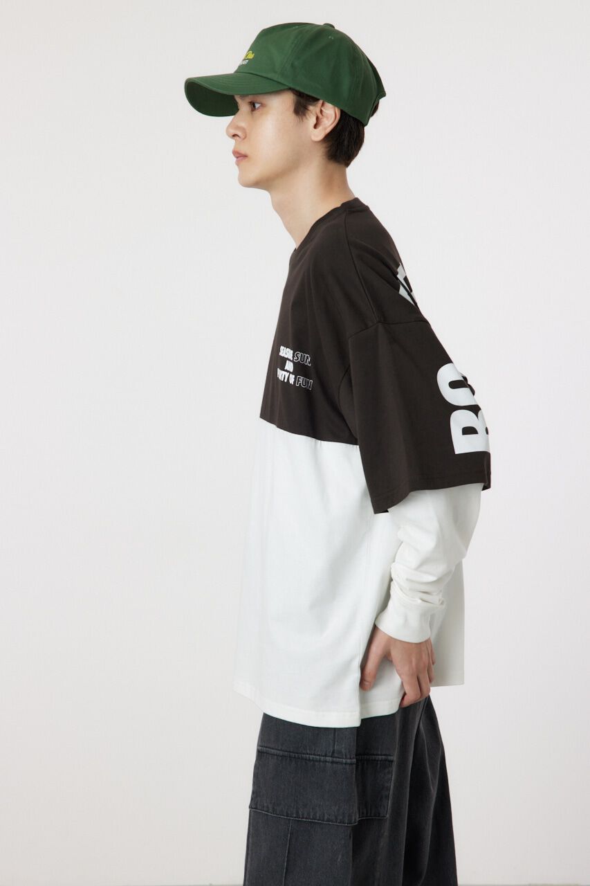 RODEO CROWNS「バイカラーL/S Tシャツ」|Tシャツ・カットソー|