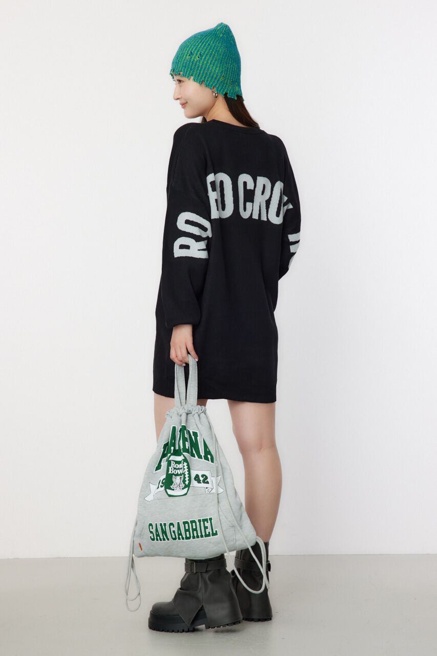 RODEO CROWNS「スウェットライクロゴニットワンピース」|ワンピース|