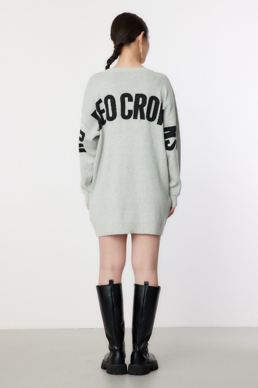 RODEO CROWNS「スウェットライクロゴニットワンピース」|ワンピース|