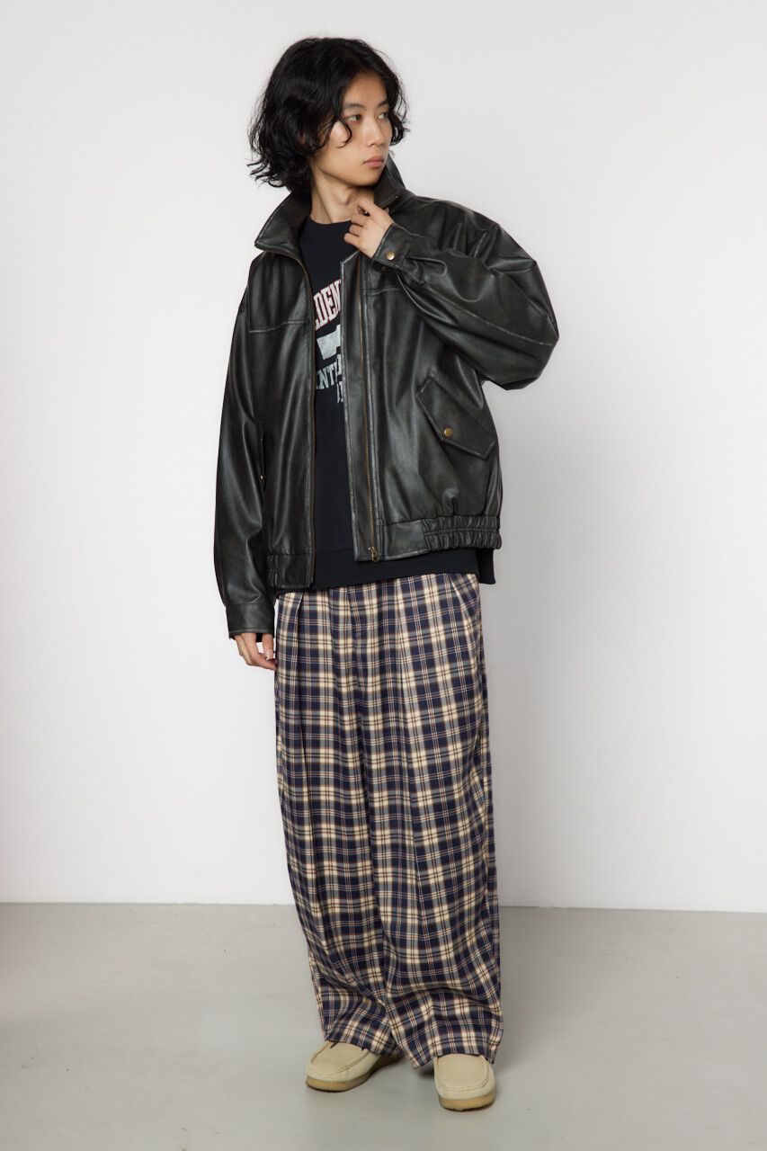 RODEO CROWNS「ヴィンテージFレザージャケット」|その他|