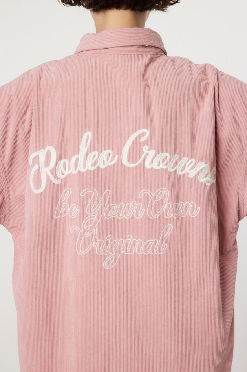 RODEO CROWNS「LOGOコーデュロイフードシャツ」|シャツ・ブラウス|