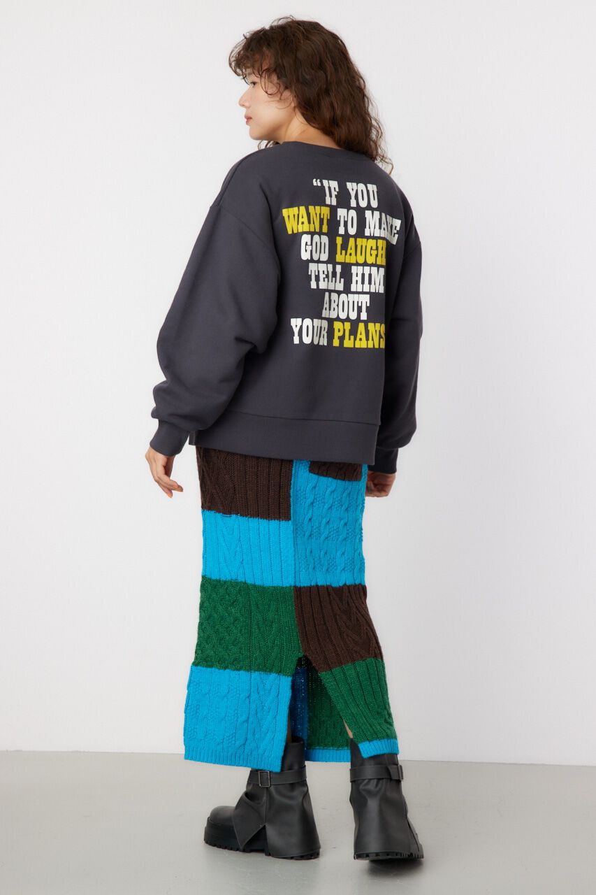 RODEO CROWNS「Multi Graphicスウェットトップス」|パーカー|