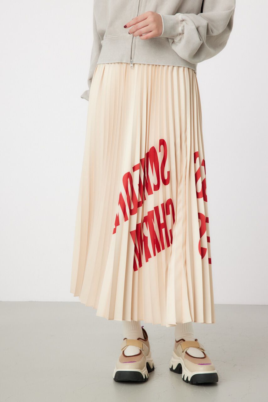 RODEO CROWNS「メッセージロゴプリーツスカート」|その他|