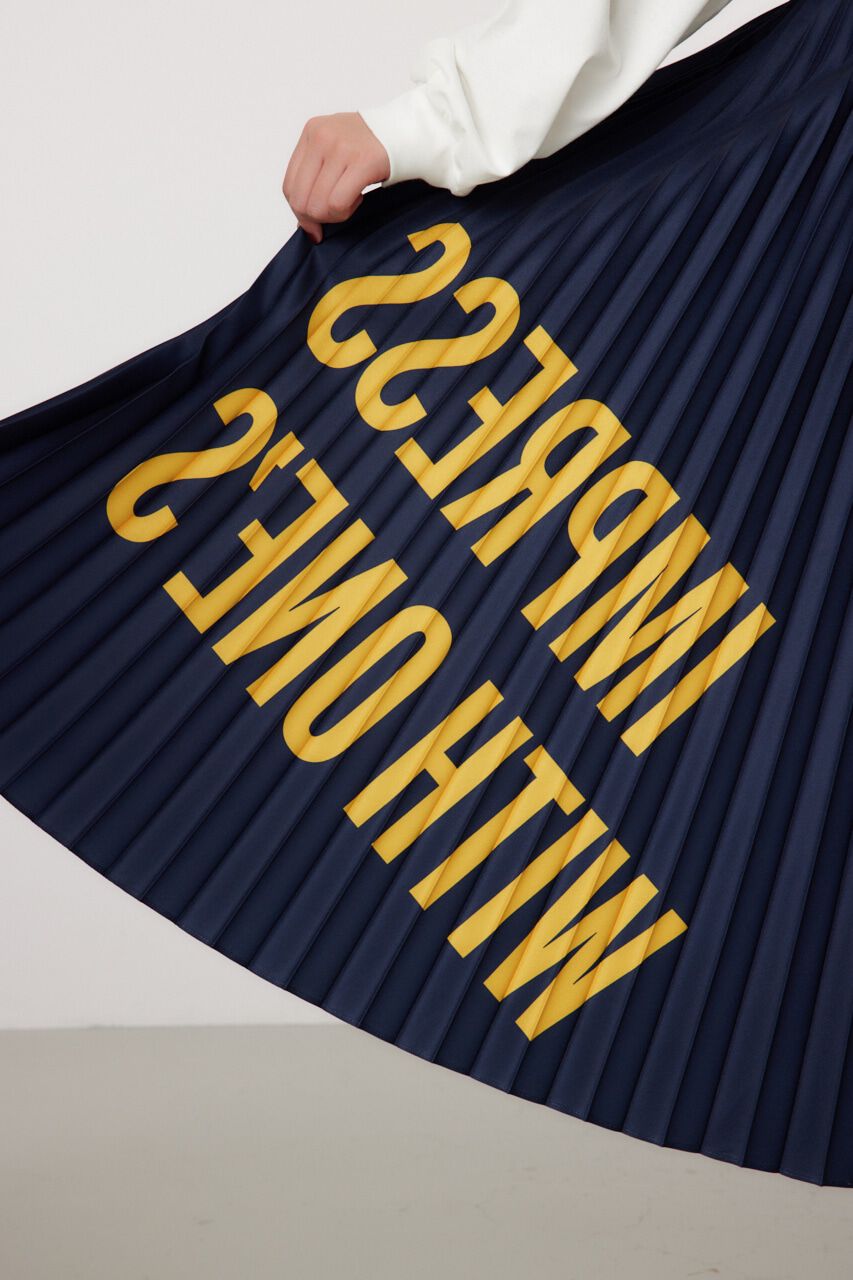 RODEO CROWNS「メッセージロゴプリーツスカート」|その他|