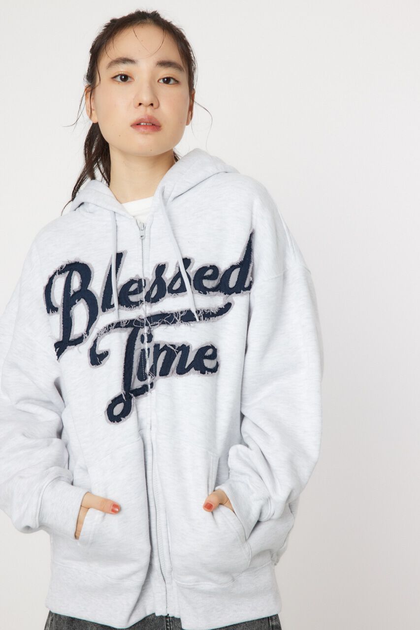 RODEO CROWNS「blessed time ジップパーカー」|パーカー|L/T.GRY1