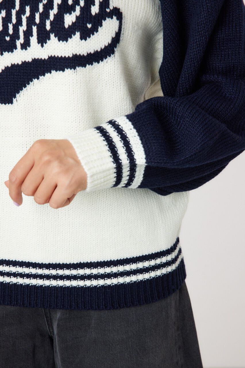 RODEO CROWNS「Cameo ラグランニットトップス」|ニット・セーター|