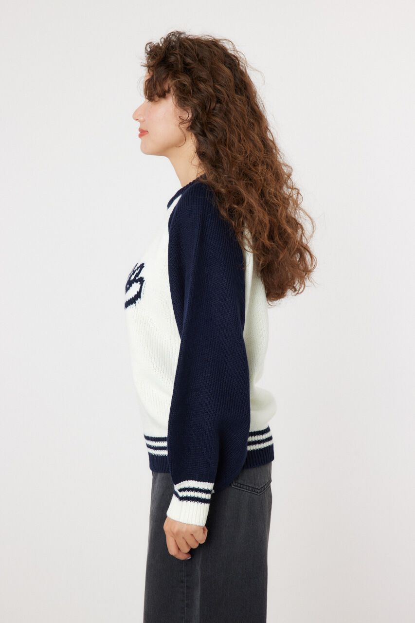 RODEO CROWNS「Cameo ラグランニットトップス」|ニット・セーター|