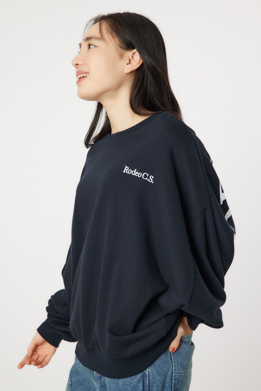 RODEO CROWNS「ドルマンバックロゴスウェット」|パーカー|