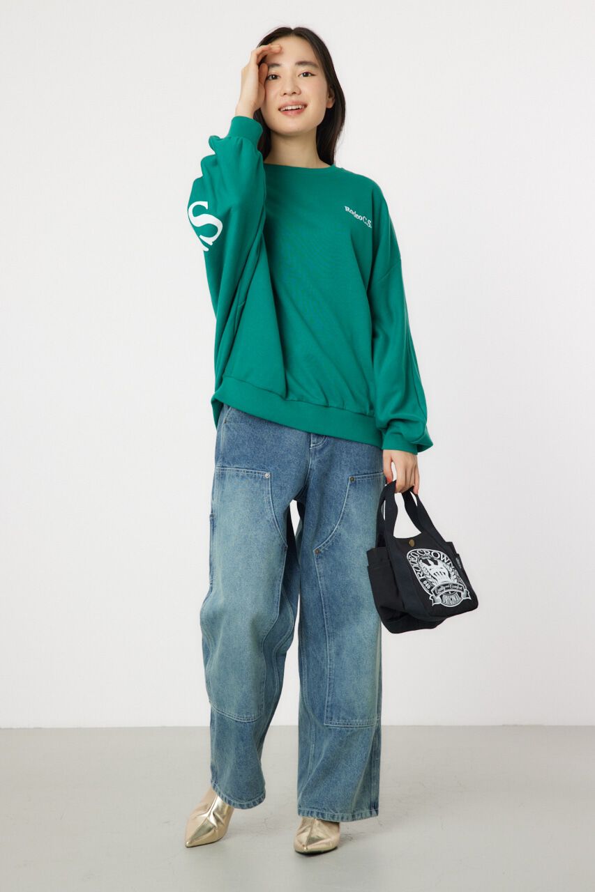 RODEO CROWNS「ドルマンバックロゴスウェット」|パーカー|