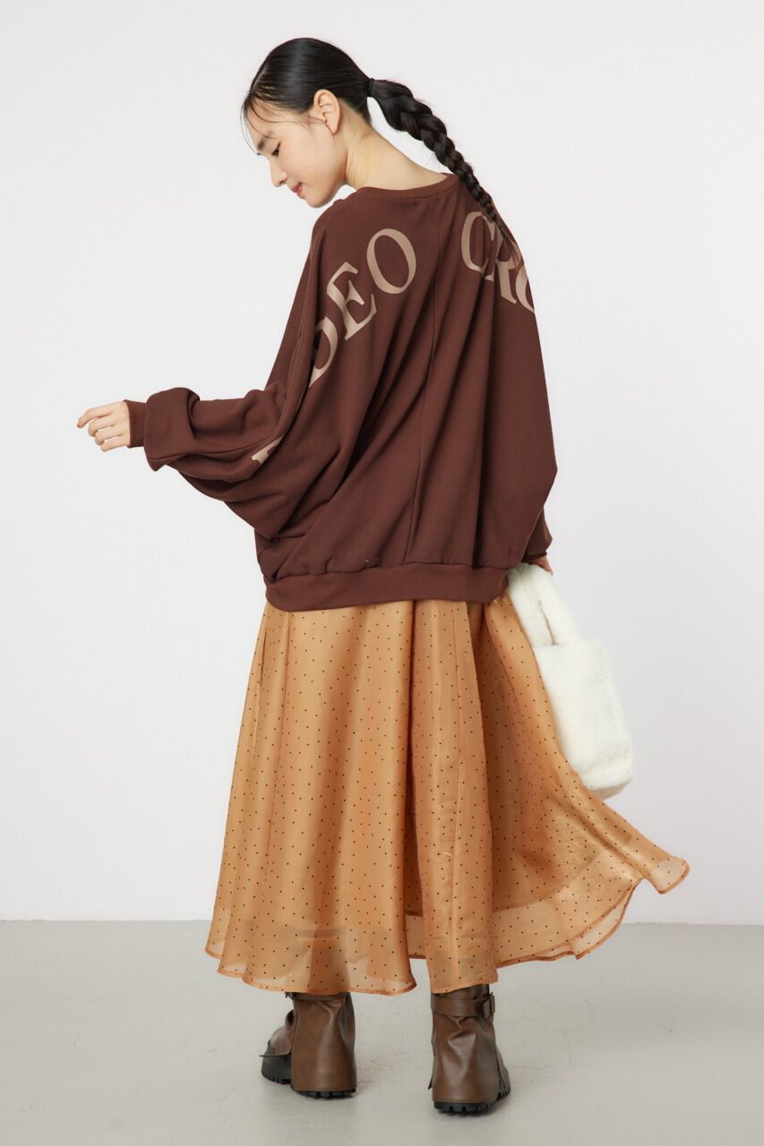 RODEO CROWNS「ドルマンバックロゴスウェット」|パーカー|