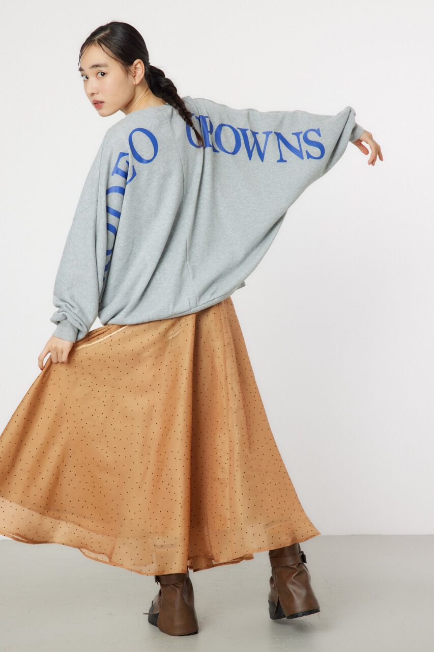 RODEO CROWNS「ドルマンバックロゴスウェット」|パーカー|