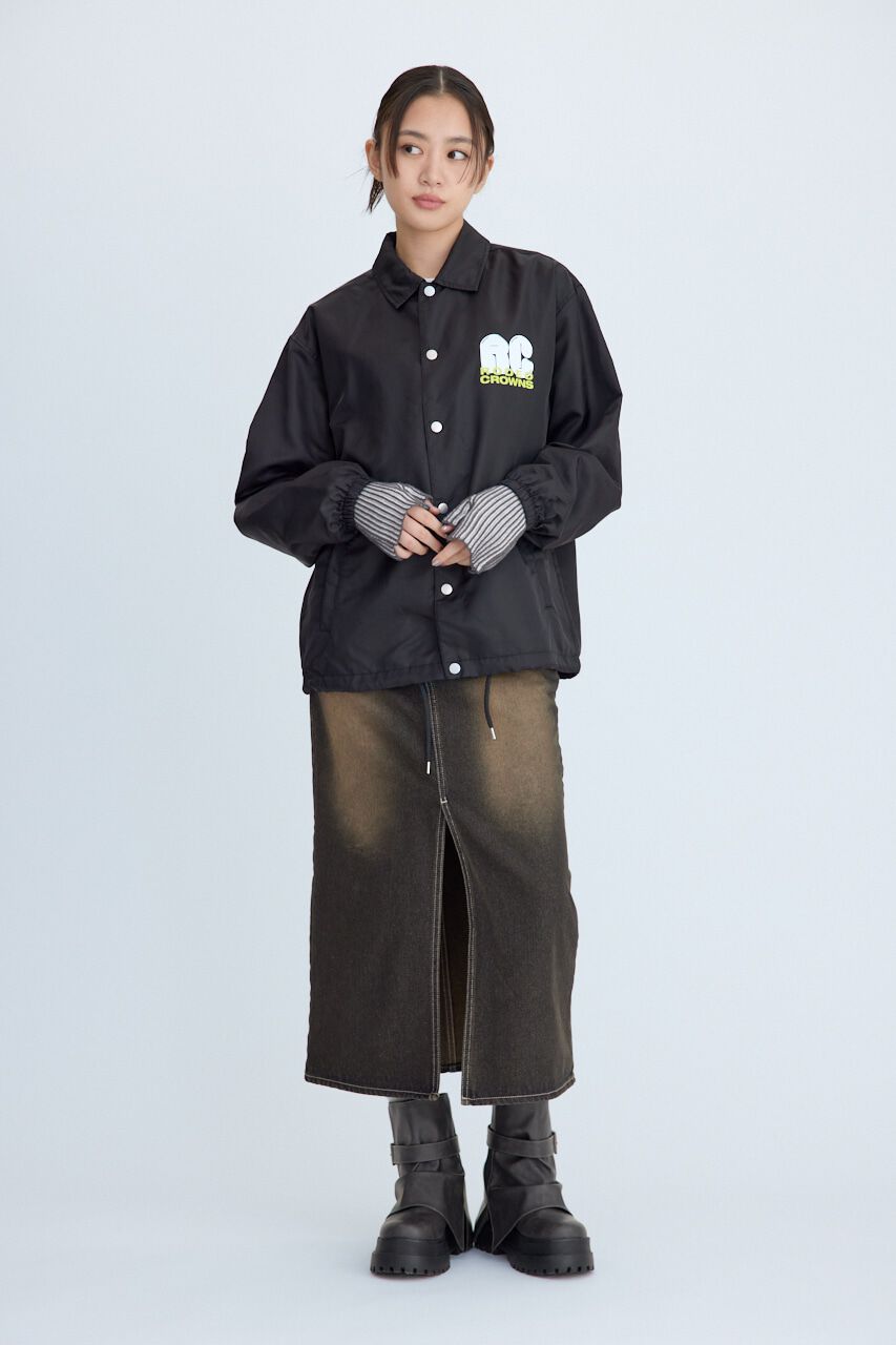 RODEO CROWNS「Balloon LOGO コーチジャケット」|ブルゾン・スタジャン|