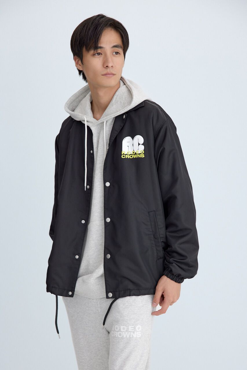 RODEO CROWNS「Balloon LOGO コーチジャケット」|ブルゾン・スタジャン|