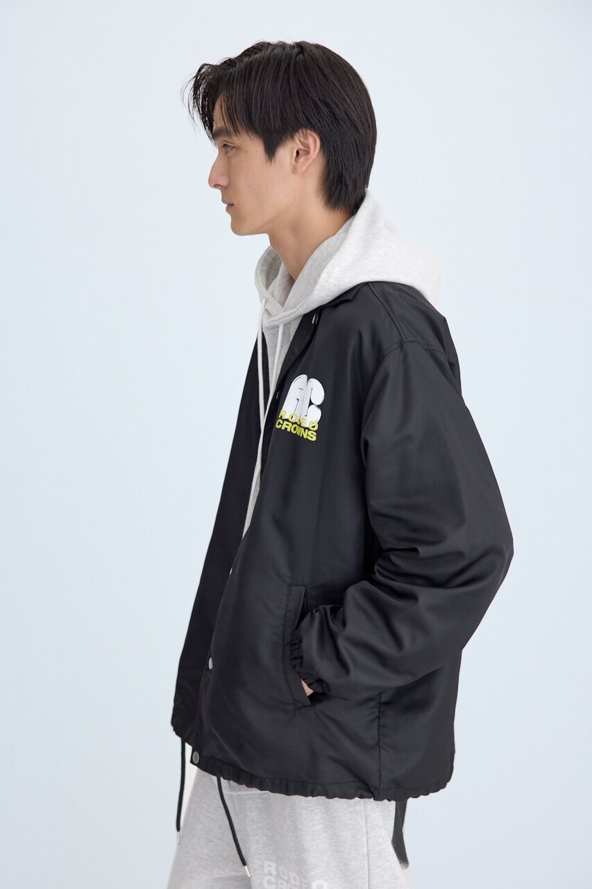 RODEO CROWNS「Balloon LOGO コーチジャケット」|ブルゾン・スタジャン|