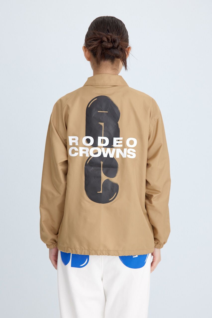 RODEO CROWNS「Balloon LOGO コーチジャケット」|ブルゾン・スタジャン|