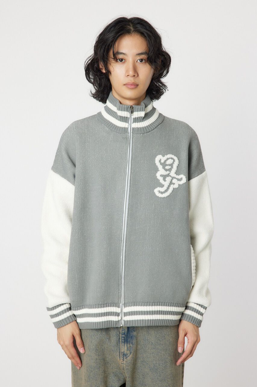 RODEO CROWNS「zipニットスタジャン」|ブルゾン・スタジャン|