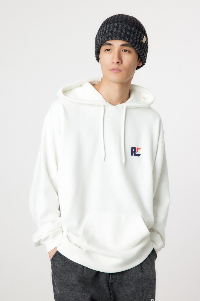 RODEO CROWNS「フロッキーバックロゴパーカー」|パーカー|O/WHT1