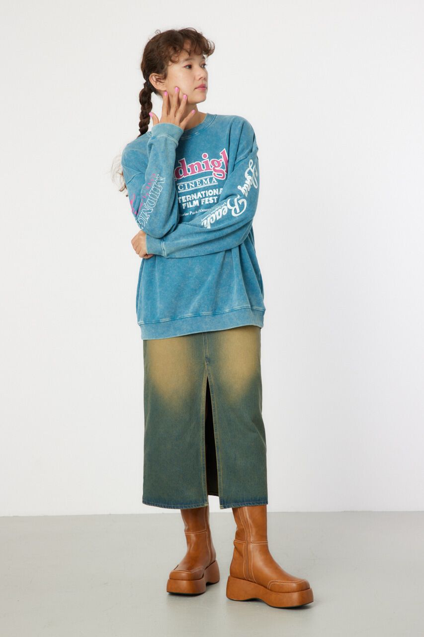 RODEO CROWNS「M.C.ヴィンテージ加工スウェットトップス」|パーカー|