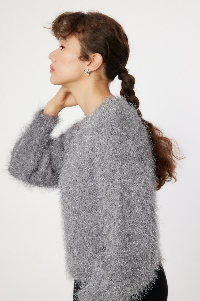 RODEO CROWNS「ラメシャギーニットカーディガン」|カーディガン|