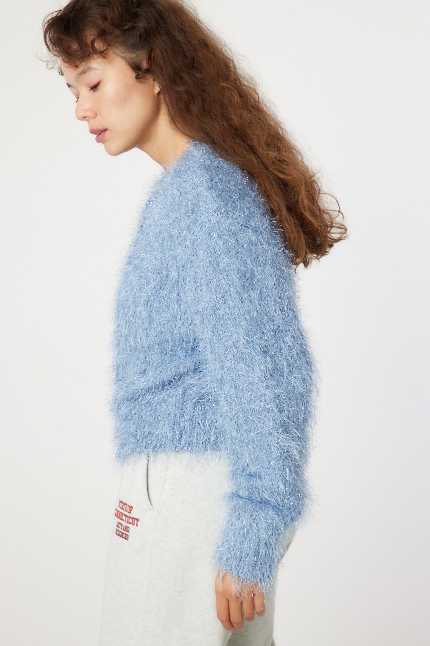 RODEO CROWNS「ラメシャギーニットカーディガン」|カーディガン|