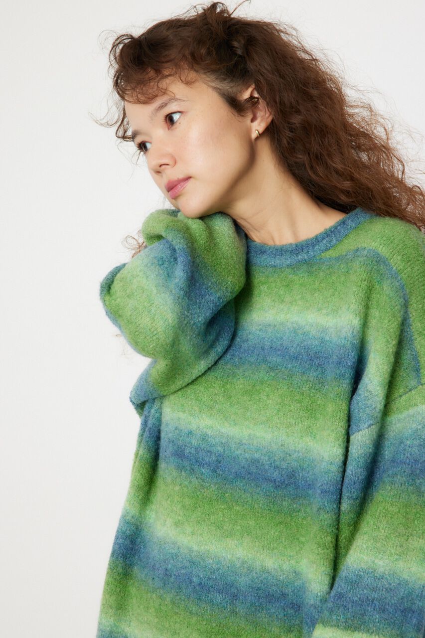 RODEO CROWNS「グラデーションニットワンピース」|ワンピース|