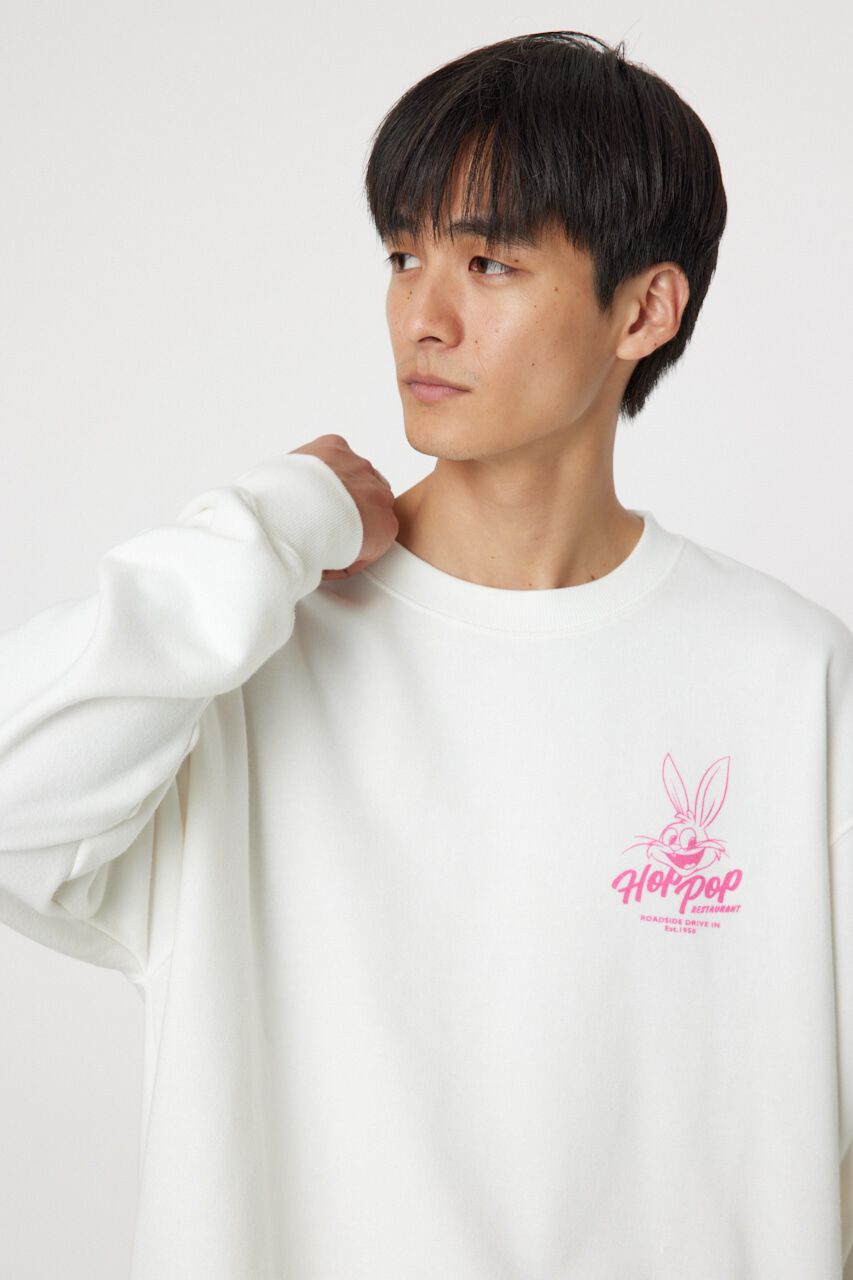 RODEO CROWNS「HOPPOP スウェット」|パーカー|O/WHT1