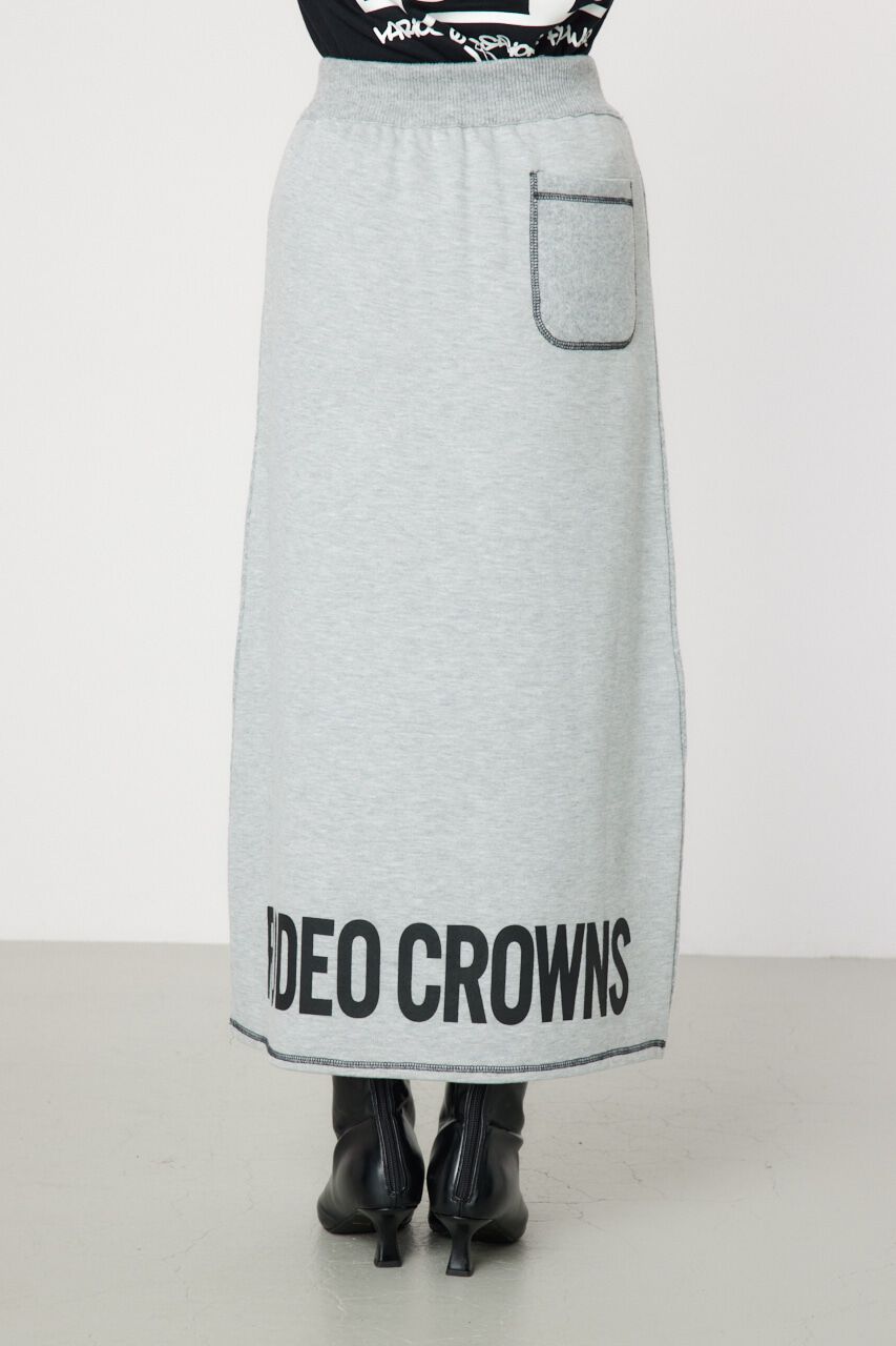 RODEO CROWNS「LOGOニットコンビスカート」|その他|