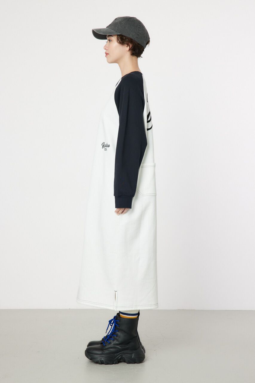 RODEO CROWNS「ラグランカラーステッチワンピース」|ワンピース|