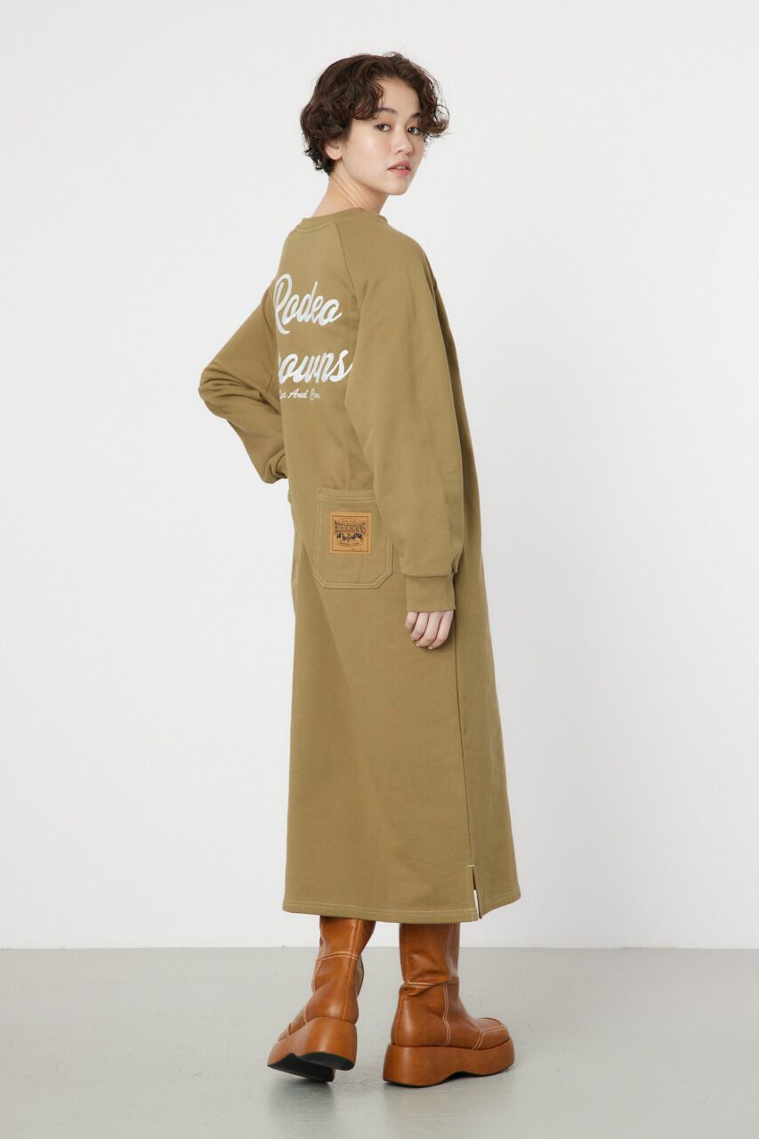 RODEO CROWNS「ラグランカラーステッチワンピース」|ワンピース|