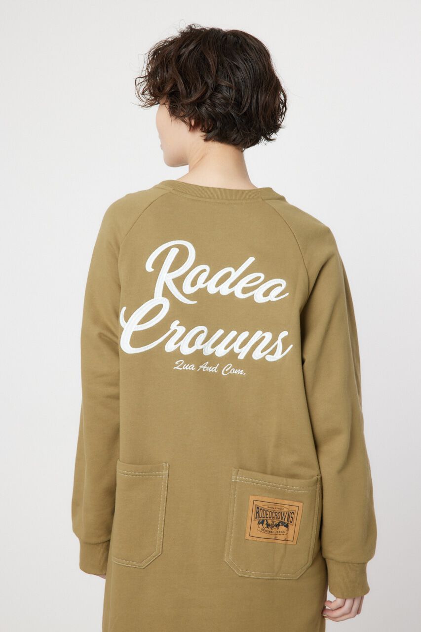 RODEO CROWNS「ラグランカラーステッチワンピース」|ワンピース|