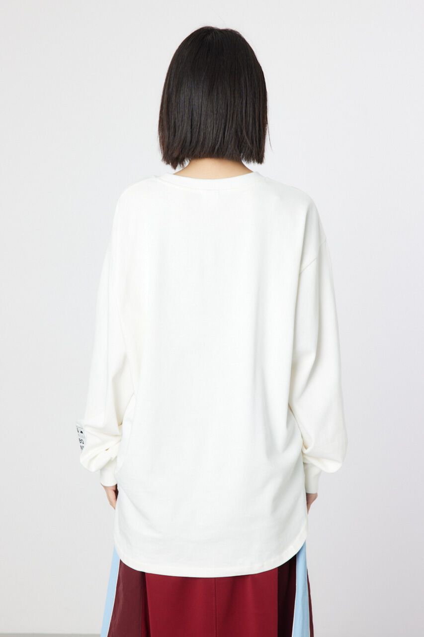 RODEO CROWNS「ネームパッチリラックスロングTシャツ」|Tシャツ・カットソー|