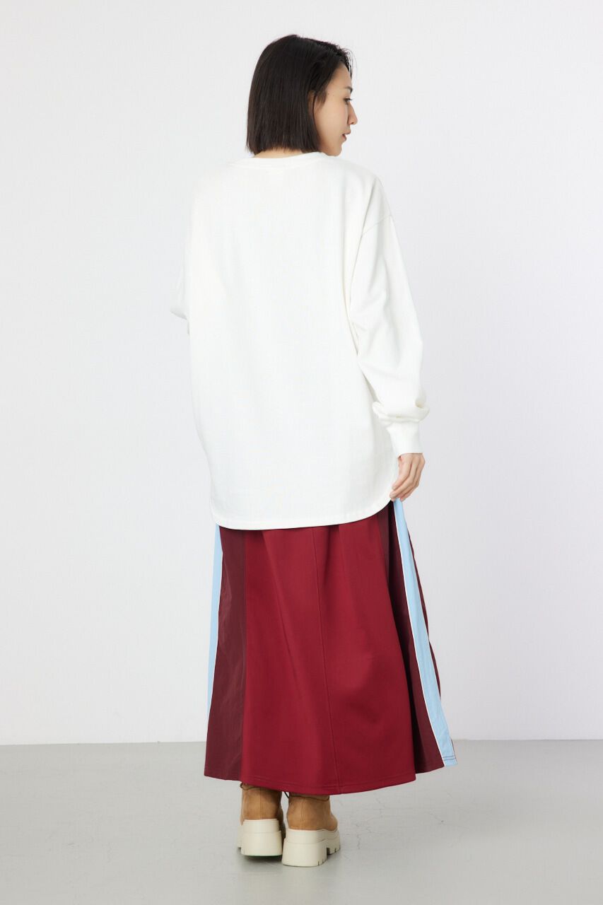 RODEO CROWNS「ネームパッチリラックスロングTシャツ」|Tシャツ・カットソー|