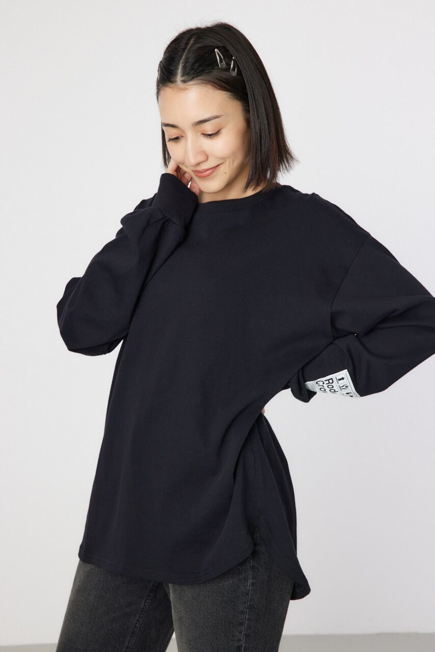 RODEO CROWNS「ネームパッチリラックスロングTシャツ」|Tシャツ・カットソー|