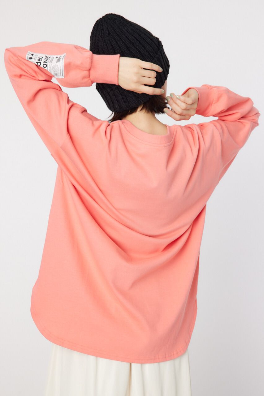 RODEO CROWNS「ネームパッチリラックスロングTシャツ」|Tシャツ・カットソー|