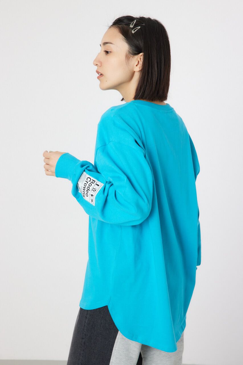 RODEO CROWNS「ネームパッチリラックスロングTシャツ」|Tシャツ・カットソー|
