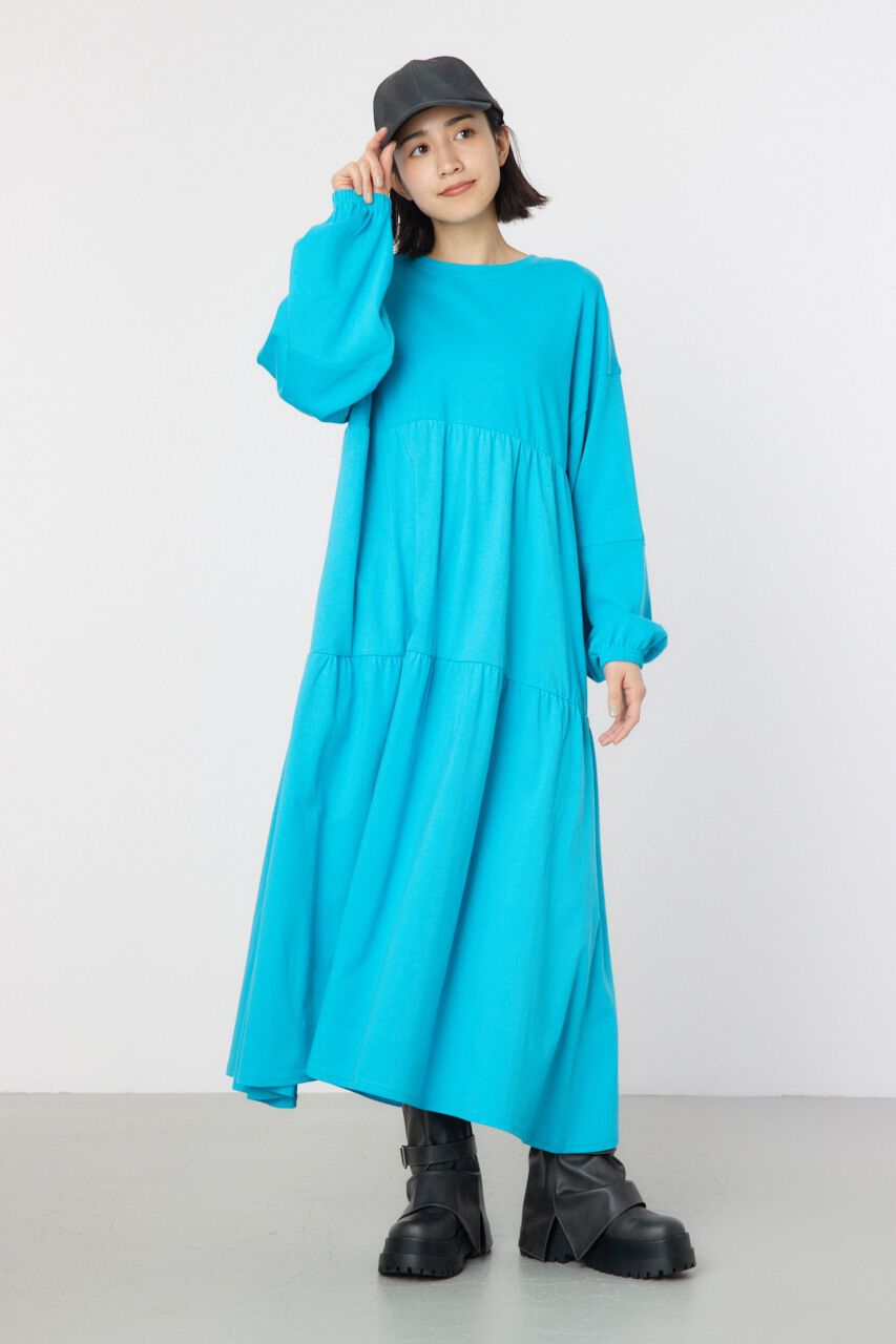 RODEO CROWNS「ネームパッチティアードマキシワンピース」|ワンピース|