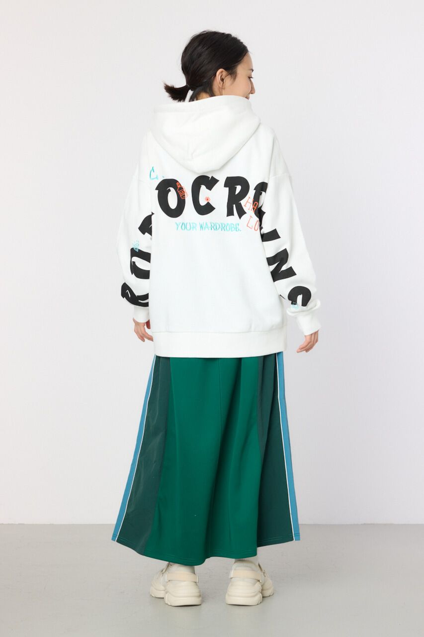 RODEO CROWNS「SKETCH LOGO ジップパーカー」|パーカー|