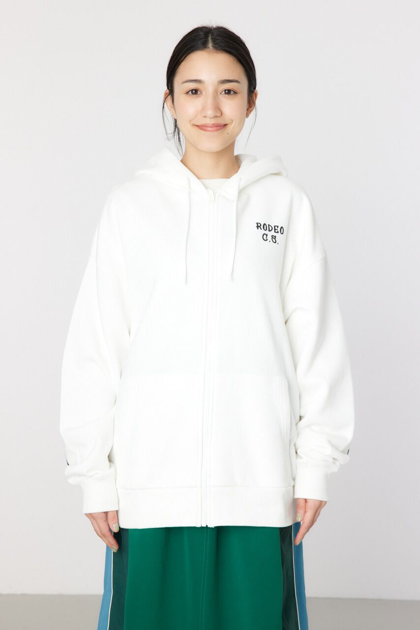 RODEO CROWNS「SKETCH LOGO ジップパーカー」|パーカー|